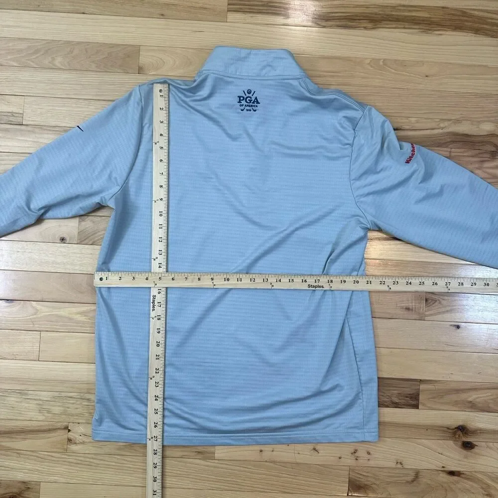 Nike Size Large Dri Fit Quarter Zip Long Sleeve Swoosh SPGA Championship 2024